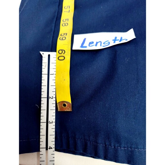 U S Nany Blue Utility Coveralls 48L Workwear Jumpsuit Mechanic Boiler Suit - Picture 9 of 12